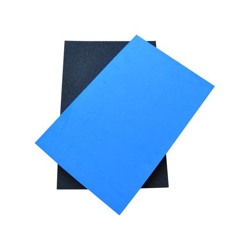 Mousse bi-couleur sans découpes L 600 x l 400 mm Ep. 24 mm pour rangement