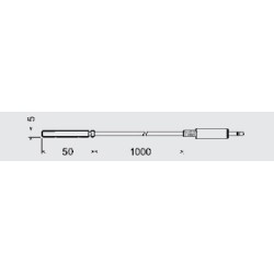 GTF2000 – Sonde d’applique Pt1000 pour conduites et air