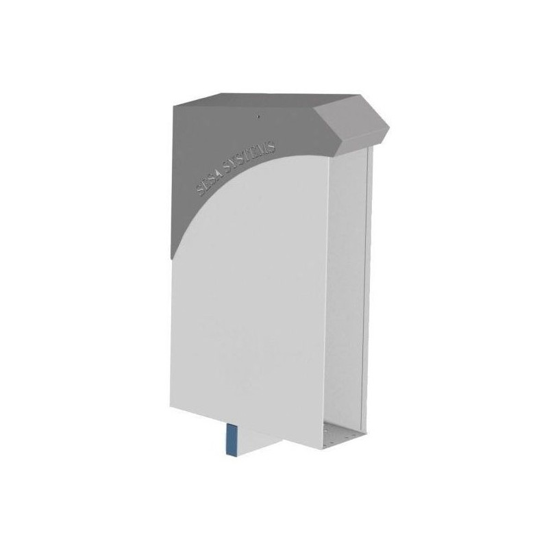 Coffret de protection vide pour 2 classeurs a4 fixation sur profil aluminium Coffret de protection vide pour 2 classeurs a4 fixation sur profil aluminium