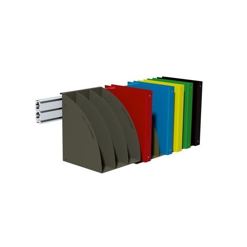 Rail multifonction aluminium L 992 mm – Support modulable et robuste