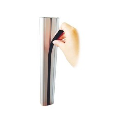 Joint caoutchouc noir pour profil aluminium – Longueur 12 m