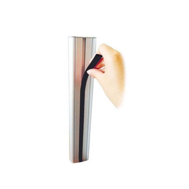 Joint en caoutchouc pour profil aluminium noir L 12 m