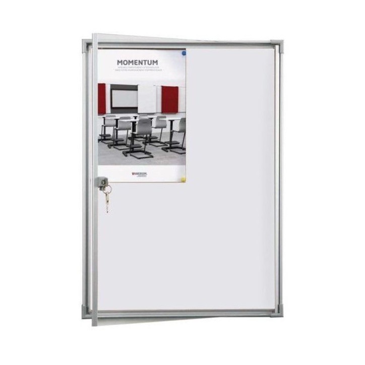 Vitrine affichage extra plate intérieur l 451 x H 625 mm Ep. 29 mm