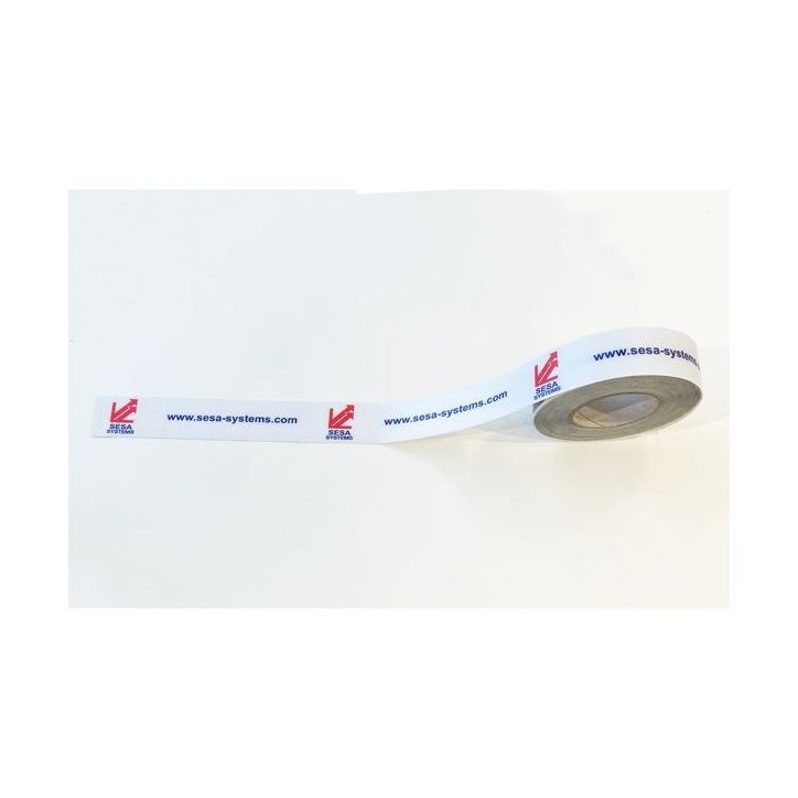 Ruban de signalisation adhésif au sol personnalisable L 15 m x l 50 mm Ep. 0.93 mm Ruban de signalisation adhésif au sol personnalisable L 15 m x l 50 mm Ep. 0.93 mm