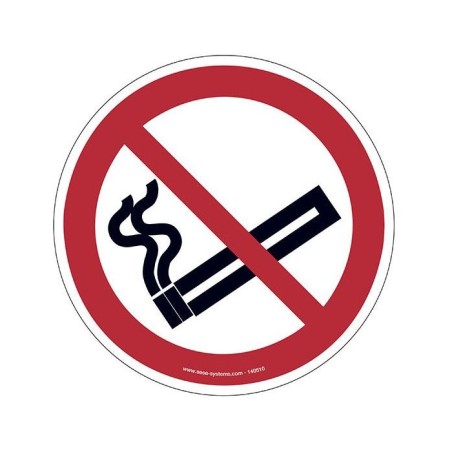 Pictogramme Interdiction de fumer P002 – Signalisation sécurité