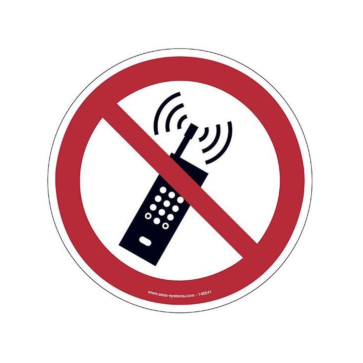 Pictogrammes Téléphone interdit P013