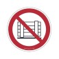 Lot de 2 pictogrammes Stockage interdit Lot de 2 pictogrammes Stockage interdit