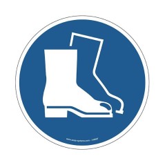 Pictogramme Chaussure de sécurité M008 – Signalisation obligatoire