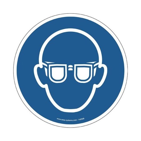 Pictogramme Lunettes M004 – Port des lunettes obligatoire