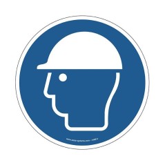 Pictogramme Casque de protection M014 – Port du casque obligatoire