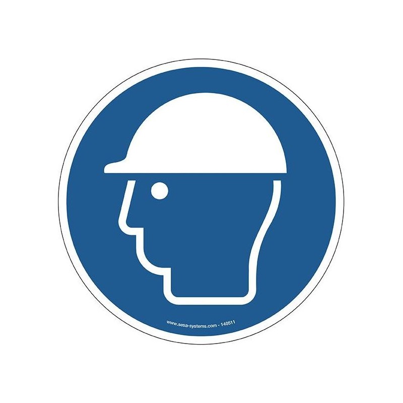 Pictogrammes Casque de protection M014