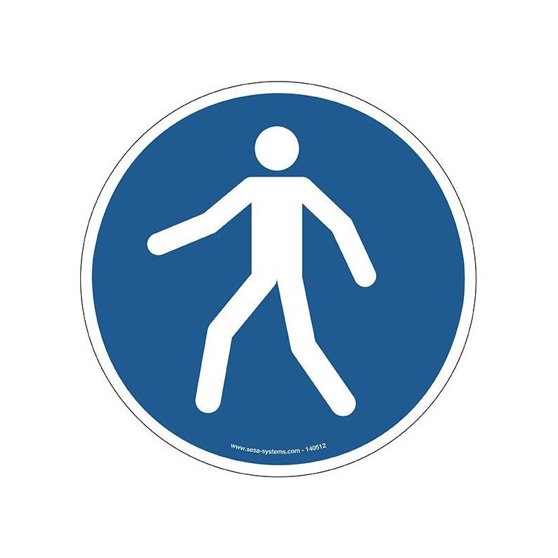 Pictogrammes Passage piéton M024