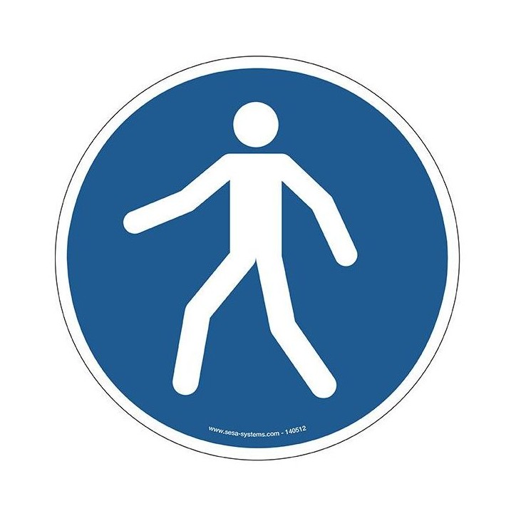 Pictogrammes Passage piéton M024 Pictogrammes Passage piéton M024