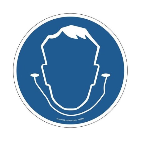 Pictogramme Protection auditive – Port des protections auditives obligatoire
