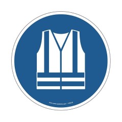 140218 - Pictogrammes Gilet de sécurité M015