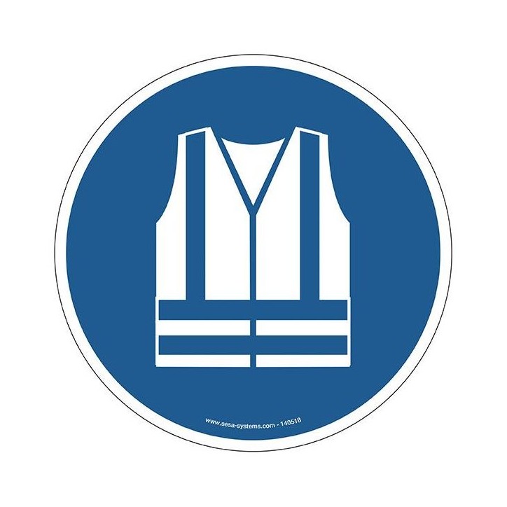 Pictogrammes Gilet de sécurité M015