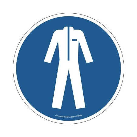 Pictogramme Vêtement de protection M010 – Port obligatoire en zone à risques