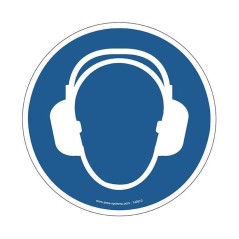 Pictogramme Casque anti-bruit M003 – Port obligatoire pour protection auditive