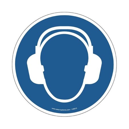 Pictogramme Casque anti-bruit M003 – Port obligatoire pour protection auditive
