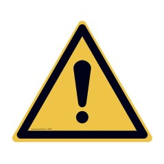 Pictogramme Attention danger W001 – Signalisation de sécurité