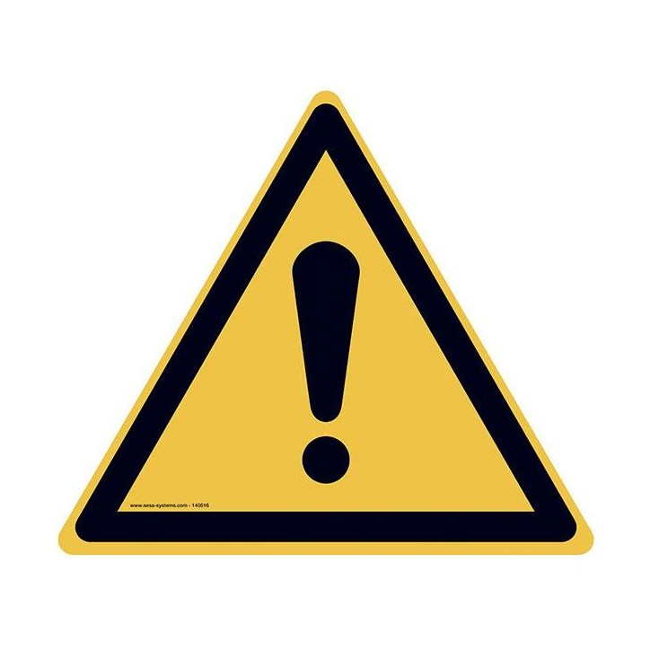 Pictogrammes Attention danger W001
