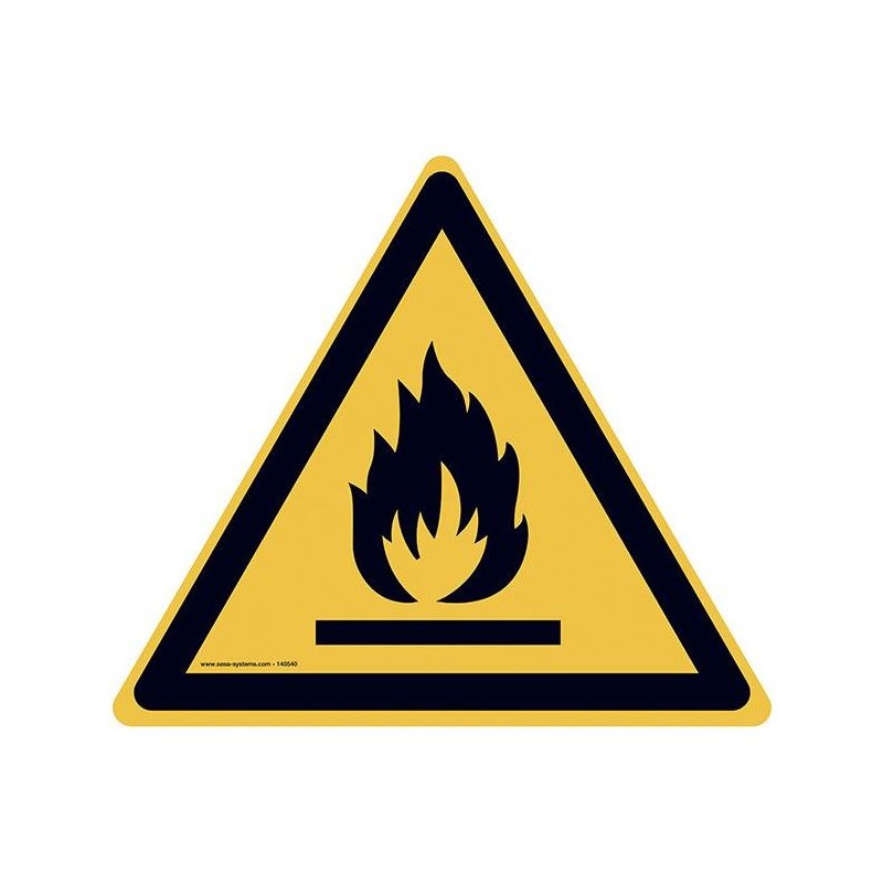 Pictogrammes Matières inflammables W021
