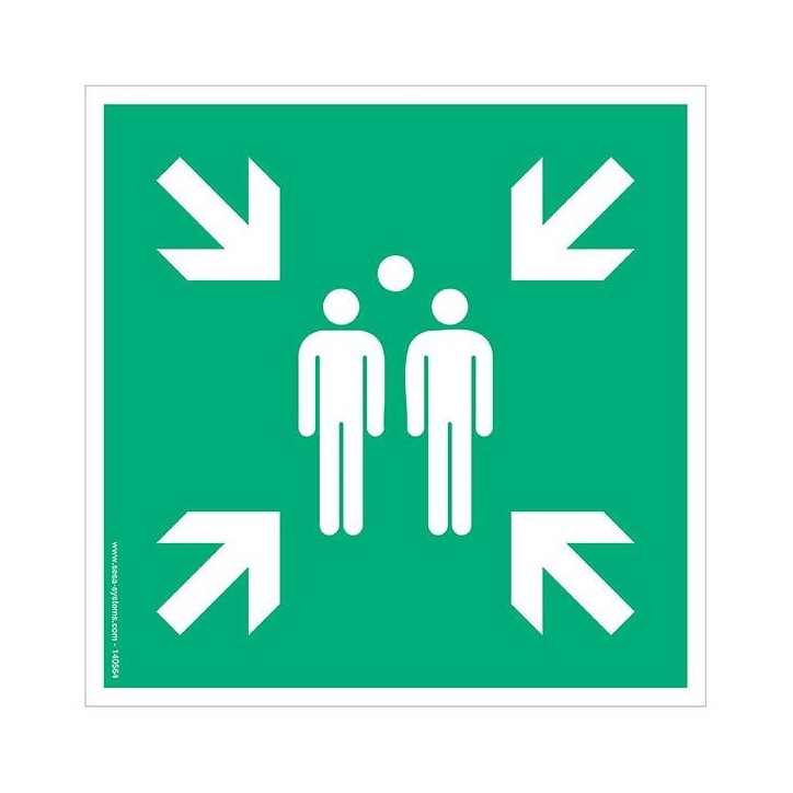 Pictogrammes Point de rassemblement E007 Pictogrammes Point de rassemblement E007