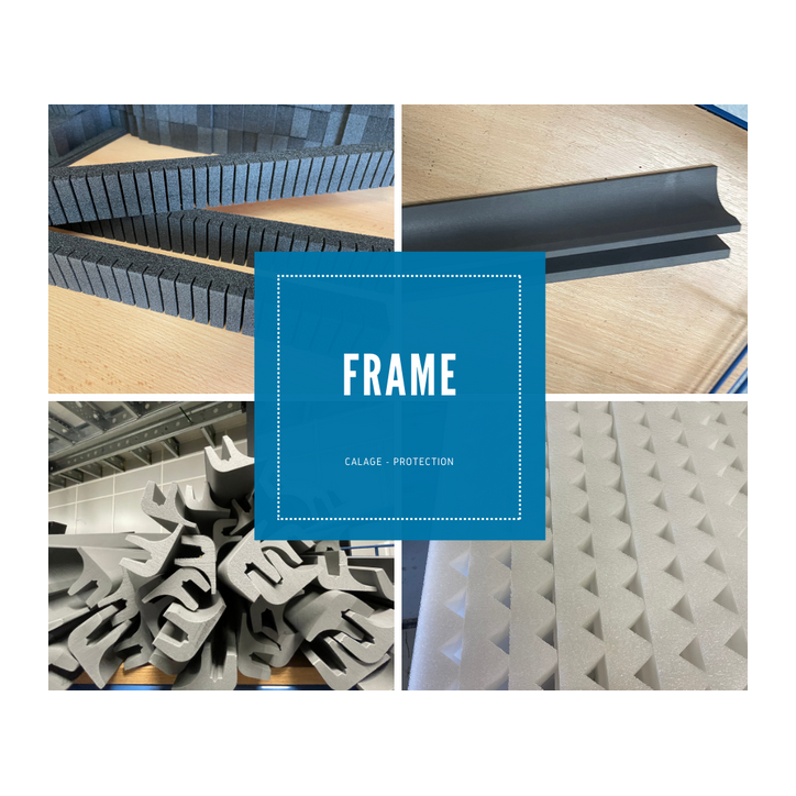 Mousse de calage et de protection