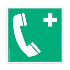 140557 - Pictogrammes Téléphone d'urgence E004