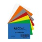 130252-Lot de 10 CARTES KANBAN jaune L 100 x H 70 mm Ep. 1 mm