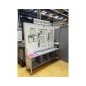 120730 : MOD'SELF l 1070 mm email 800° avec etagère et coffrets classeurs