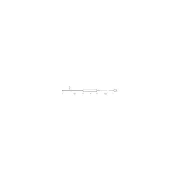 Sonde de température au cœur / d'aliment