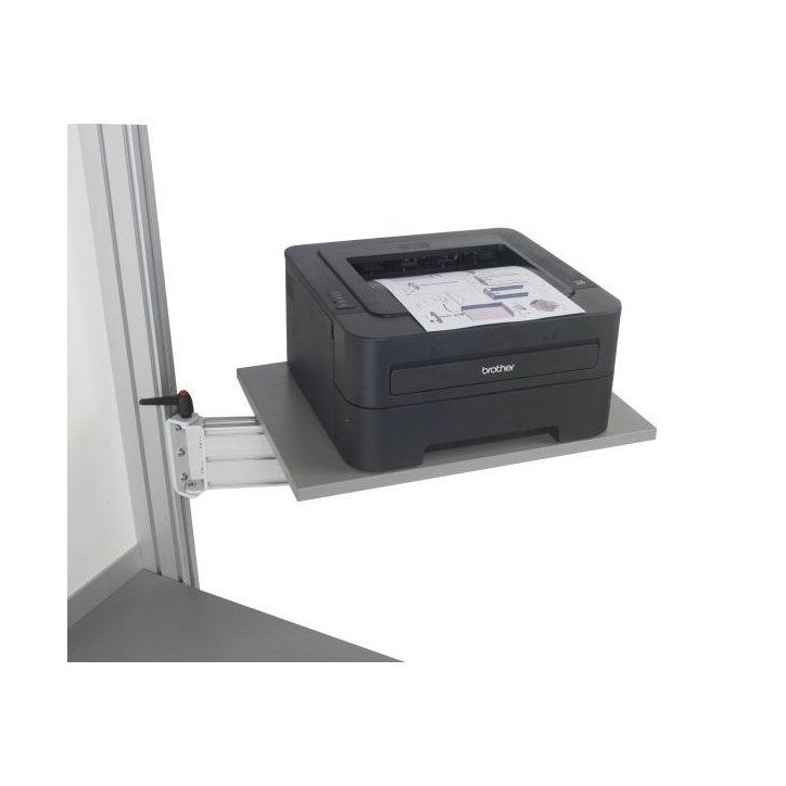 Tablette sur bras pivotant