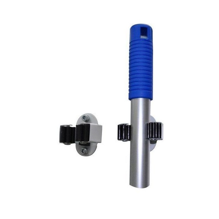 Support balai avec galets Support balai avec galets