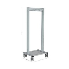 Poste de propreté mobile 5S NETPOST 600 – Organisation et hygiène au poste de travail