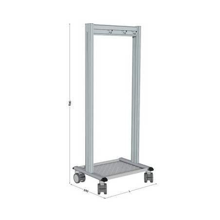 Poste de propreté mobile 5S NETPOST 600 – Organisation et hygiène au poste de travail