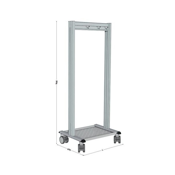 Poste de propreté mobile 5S | NETPOST 600