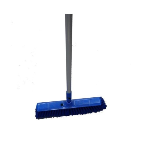 Balai polyester avec manche aluminium – Conformité HACCP pour nettoyage professionnel