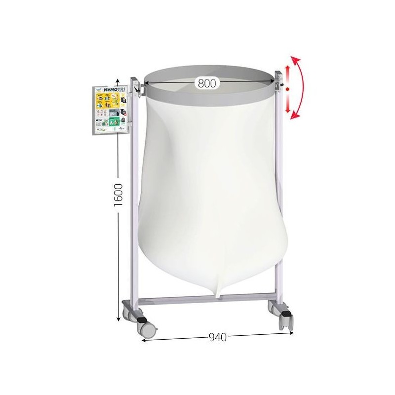 645230 - ECOPOST XL sac poubelle 500 L 645230 - ECOPOST XL sac poubelle 500 L
