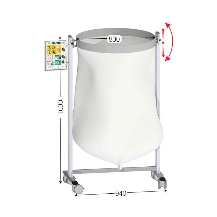 ECOPOST XL sac poubelle 500 L