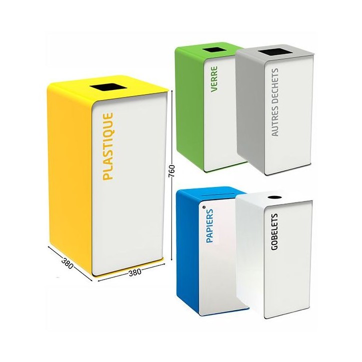 Poubelle de tri sélectif | ECOPOST RSE