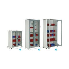 Armoire visuelle 5S – Rangement et organisation pour ateliers professionnels