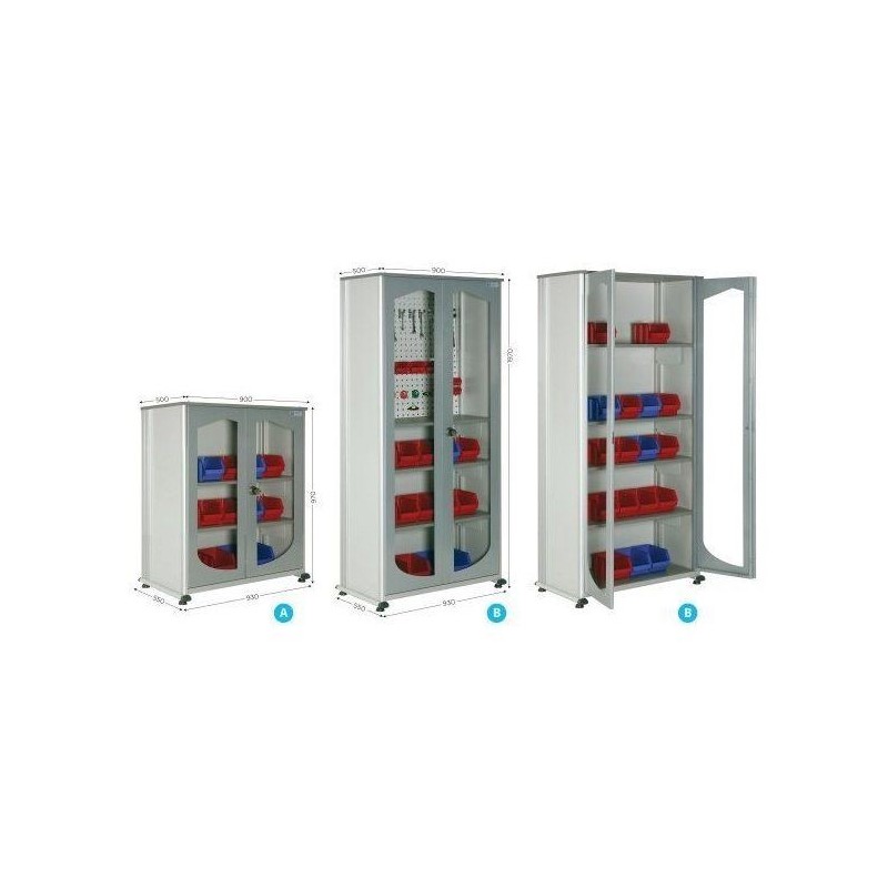 Armoire de rangement atelier 5S | ARMOIRE VISUELLE 5S