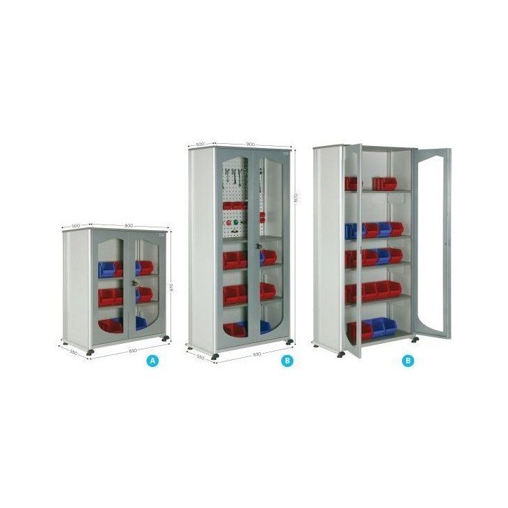 Armoire de rangement atelier 5S | ARMOIRE VISUELLE 5S