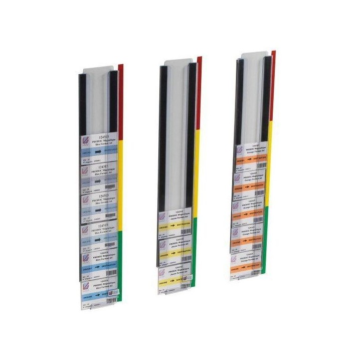 LEANFLASH FIFO magnétique l 106 x H 270 mm 4 cartes LEANFLASH FIFO magnétique l 106 x H 270 mm 4 cartes