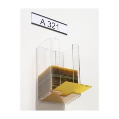 LEANFLASH FIFOFILE magnétique 110 x 170 mm – Lot de 150 cartes pour gestion des flux