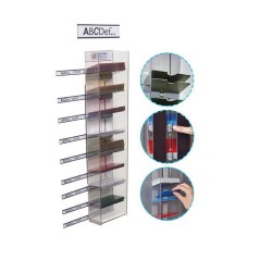 LEANFLASH CUMUL magnétique 110 x 570 mm – Gestion visuelle cumulative des flux