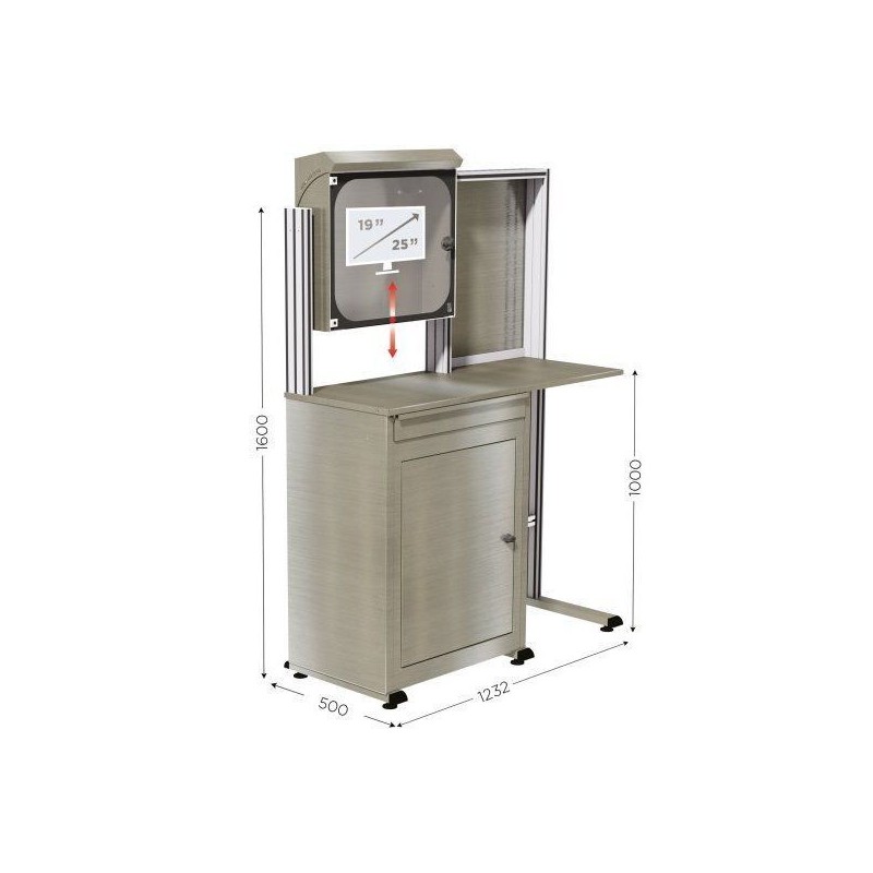 211914 - MOBIPOST 550B INOX