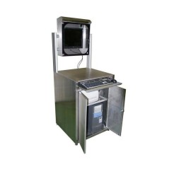 MobiPost 950 Inox – Poste de travail mobile en acier inoxydable