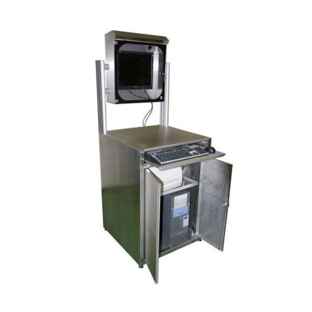 MobiPost 950 Inox – Poste de travail mobile en acier inoxydable